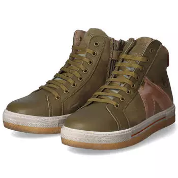 Ботинки bisgaard High Sneaker DEVA, зеленый