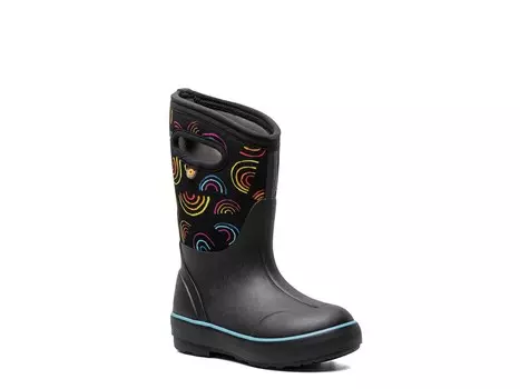 Ботинки Bogs Classic II Wild Rainbows, черный