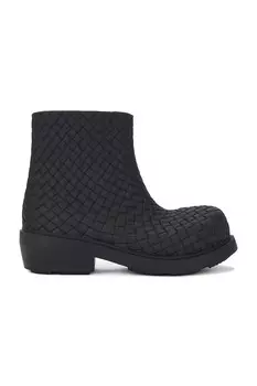 Ботинки Bottega Veneta Fireman Ankle, черный