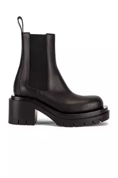 Ботинки Bottega Veneta Lug Ankles, черный