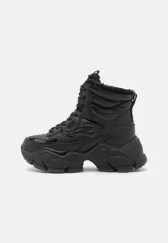 Ботинки Buffalo BINARY LACE UP, черный