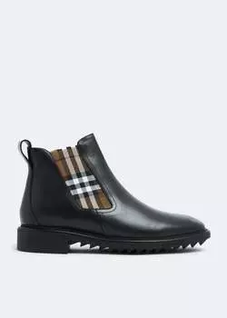Ботинки BURBERRY Allostock Chelsea boots, черный