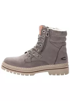 Ботинки Camel Active Schnrboot mit warmem Wollfutter, серый