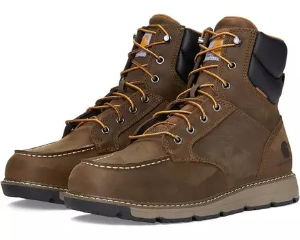 Ботинки Carhartt Millbrook 6" Waterproof Wedge Boot, цвет Mossy Brown