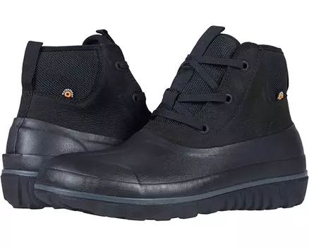 Ботинки Casual Lace Leather Bogs, черный