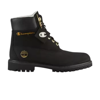 Ботинки Champion x 6 Inch Premium WP Warm-Lined Timberland, черный