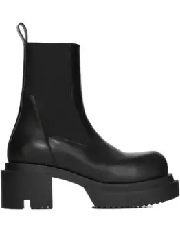 Ботинки челси Beatle Bogun 75 на платформе Rick Owens, черный
