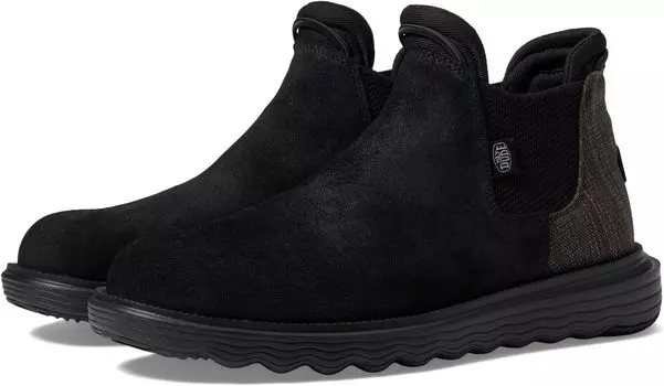Ботинки Челси Branson Suede Boot Hey Dude, цвет Black/Black