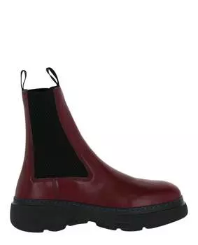 Ботинки челси Creeper Burberry, цвет plum