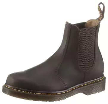 Ботинки челси DR. MARTENS "2976 YS", с практичной петлей для подтягивания, коричневый