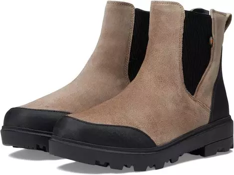 Ботинки Челси Holly Chelsea Leather Bogs, серо-коричневый