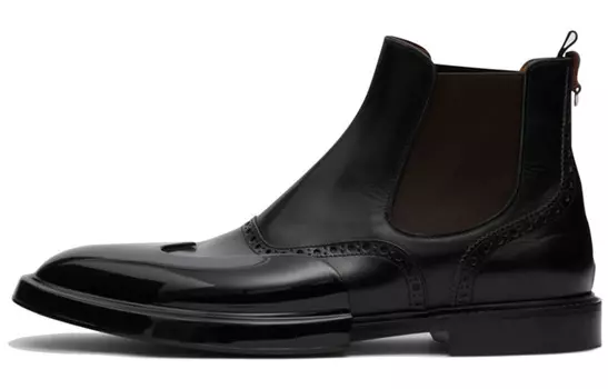 Ботинки Челси мужские черные Burberry