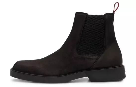 Ботинки Челси мужские черные Hugo Boss