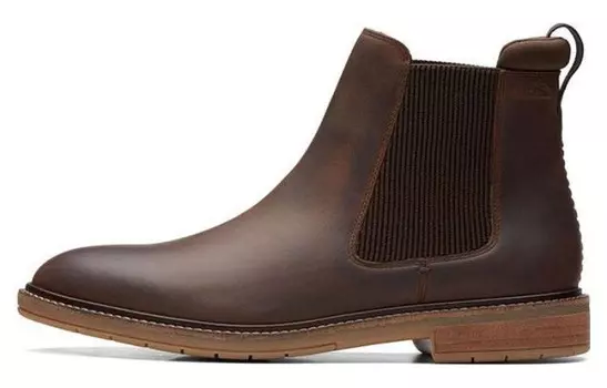 Ботинки Челси мужские коричневые Clarks