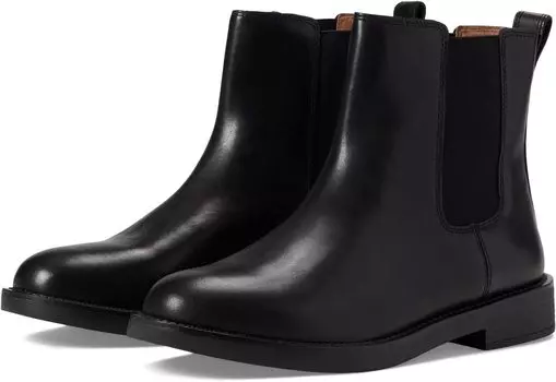 Ботинки Челси The Cleary Chelsea Boot in Leather Madewell, цвет True Black