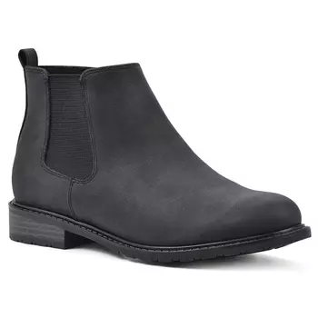 Ботинки челси White Mountain, black synthetic