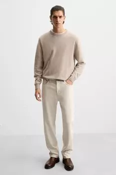 Ботинки челси ZARA, коричневый