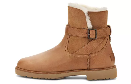 Ботинки Челси женские каштановые Ugg