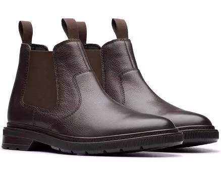 Ботинки Clarks Burchill Up, темно-коричневый