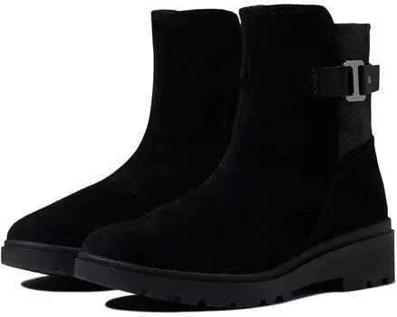 Ботинки Clarks Calla Mid, цвет Black Suede