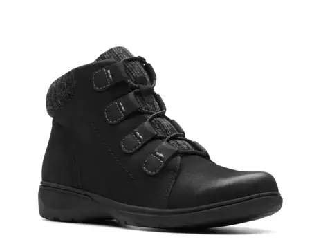 Ботинки Clarks Carleigh Jade, черные