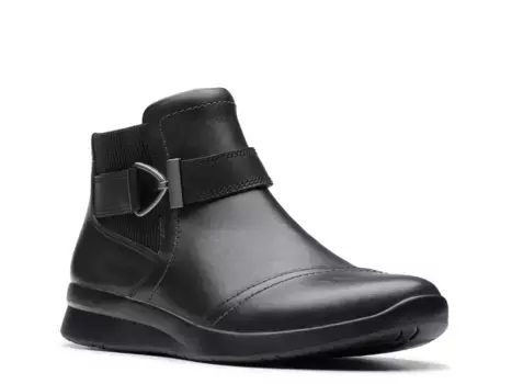 Ботинки Clarks Ellowyn, черные, синтетические