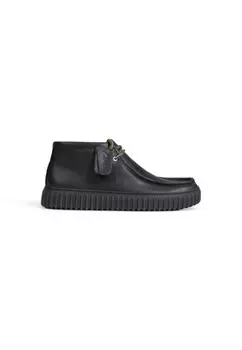 Ботинки Clarks кожаные, черный