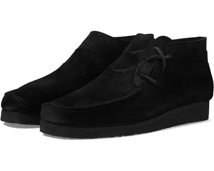 Ботинки Clarks Lugger Boot, цвет Black Waxy Leather