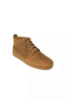 Ботинки Clarks на шнуровке, бежевый