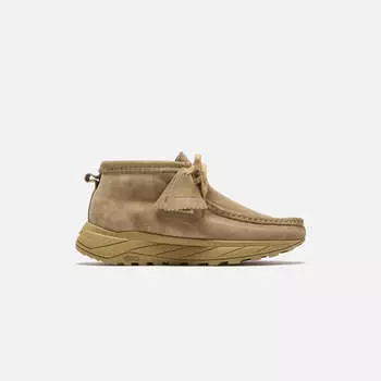 Ботинки Clarks Wallabee Eden Dark, песочный