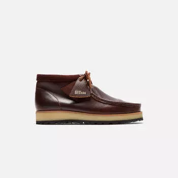 Ботинки Clarks Wallabee Scout, цвет Dark Sand Suede