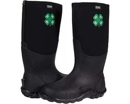 Ботинки Classic Tall 4-H Bogs, черный