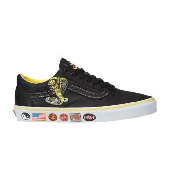 Ботинки Cobra Kai x Old Skool Vans, черный