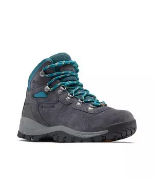 Ботинки Columbia Newton Ridge Plus Waterproof Amped, цвет Shark/River Blue 1