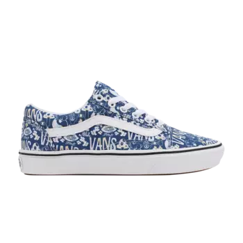 Ботинки ComfyCush Old Skool Vans, синий