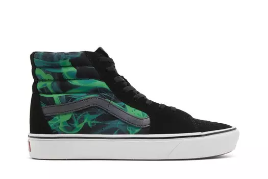 Ботинки ComfyCush Sk8-Hi Vans, черный