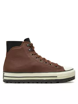 Ботинки Converse, коричневый