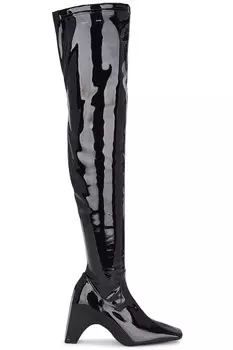 Ботинки Coperni Patent Thigh High, черный
