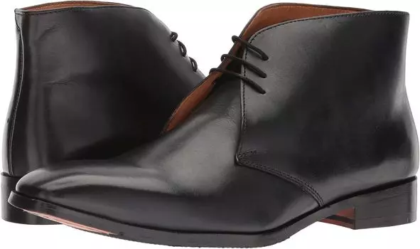 Ботинки Corazon Chukka Boot Carlos by Carlos Santana, цвет Black Full Grain Calfskin Leather