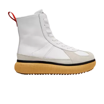 Ботинки Delecity Boot 'White Fiery Red', белый