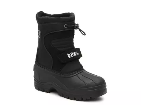 Ботинки детские Totes Connor, черный