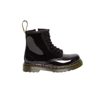 Ботинки Dr. Martens 1460 Patent Leather Lace Up Boot Toddler Black, черный