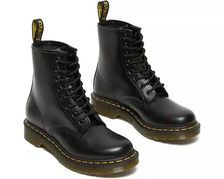 Ботинки Dr. Martens 1460 Women's Smooth Leather Lace Up Boots, черный