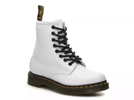 Ботинки Dr. Martens 1460 — женские, белая кожа