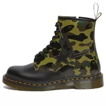 Ботинки Dr. Martens A Bathing Ape x 1460 Zip 'Camo' 25989271, коричневый