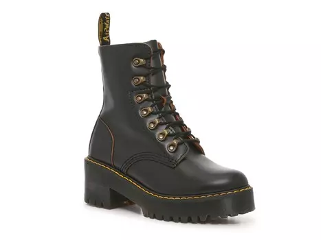 Ботинки Dr. Martens Leona, черный