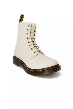 Ботинки Dr. Martens на шнуровке, бежевый