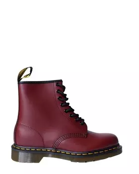 Ботинки Dr. Martens на шнуровке, бордовый