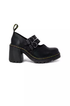 Ботинки Dr. Martens на высоком каблуке, черный