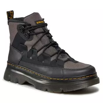 Ботинки Dr. Martens, серый/черный